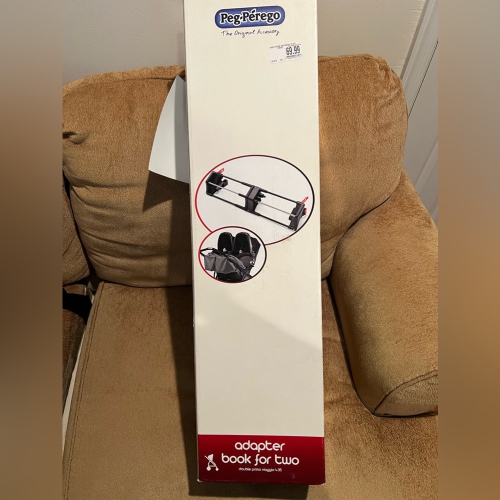 Peg Perego Adapter Book for Two, Double Primo Viaggio 4.35
